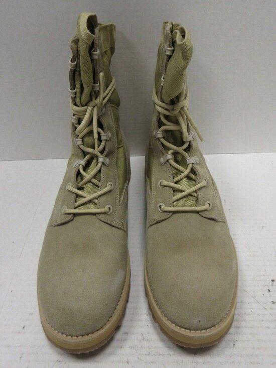Belstaff Boots Storm Suede Canvas Tactical Military Combat NEW main image 4
